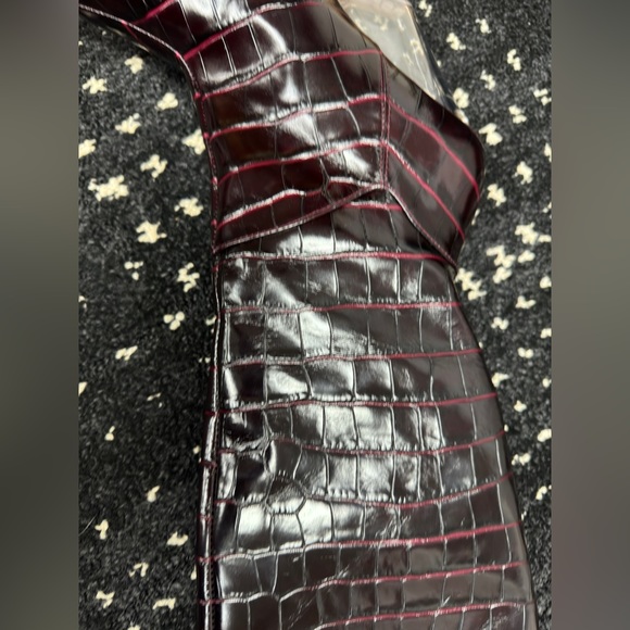 Stuart Weitzman Lucite Croc Over the Knee Boots - Picture 12 of 15